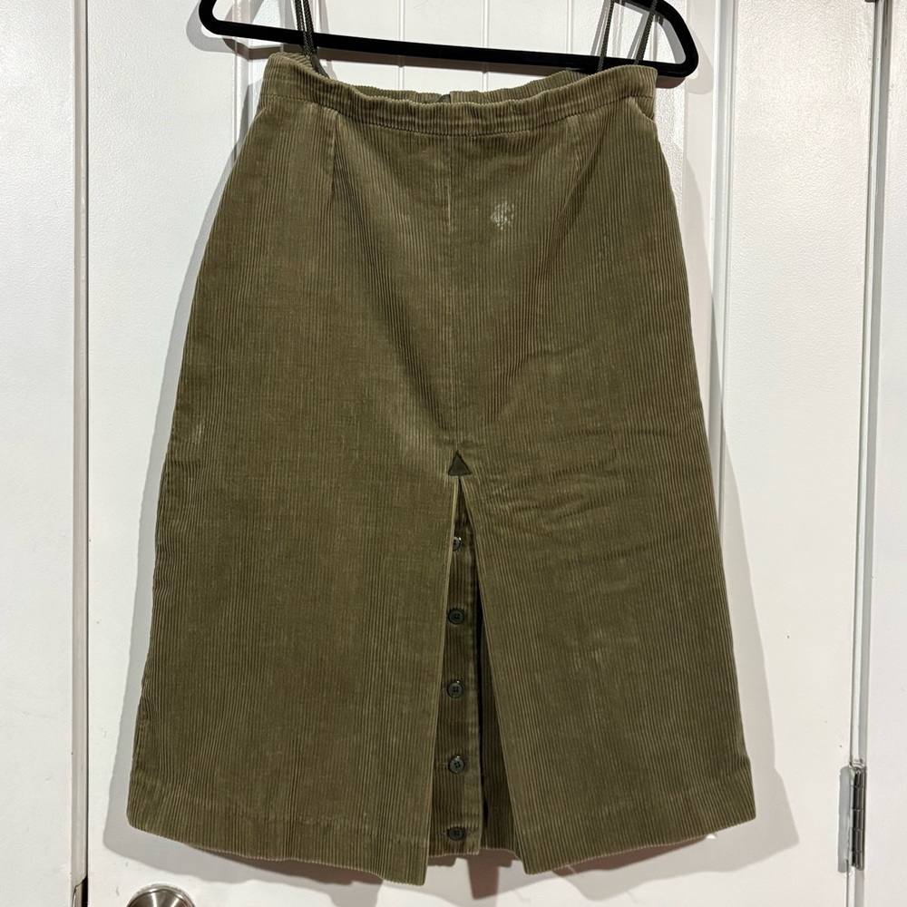 VINTAGE Corduroy Skirt